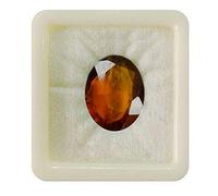 55Carat Natural Garnet Calibrated Loose Gemstone Oval Shape Faceted Chakra Healing January Birthstone Capricorn Zodiac Astronomy and Astrology Sign Jewelry Making 4 Carat