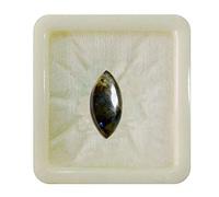 55Carat Natural Labradorite Calibrated Loose Gemstone Marquise Shape Cabochon Chakra Healing Birthstone Sagittarius Zodiac Astronomy and Astrology Sign Jewelry Making Gemstone 11 Carat