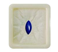 55Carat Natural Lapis Lazuli Calibrated Loose Gemstone Marquise Shape Cabochon Chakra Healing Birthstone Virgo Zodiac Astronomy and Astrology Sign Jewelry Making Gemstone 3 Carat