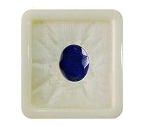 55Carat Natural Lapis Lazuli Calibrated Loose Gemstone Oval Shape Faceted Chakra Healing Birthstone Virgo Zodiac Astronomy and Astrology Sign Jewelry Making Gemstone 8 Carat