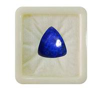 55Carat Natural Lapis Lazuli Loose Gemstone Trillion Shape Cabochon Chakra Healing Birthstone Virgo Zodiac Astronomy and Astrology Sign Jewelry Making Gemstone 10 Carat