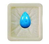 55Carat Natural Line Turquoise Calibrated Loose Gemstone Pear Shape Chakra Healing Birthstone Sagittarius Zodiac Astronomy and Astrology Sign Jewelry Making eight ct