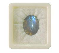 55Carat Natural Rainbow Moonstone Loose Gemstone Oval Shape Chakra Healing Cabochon Birthstone Gemini Zodiac Astronomy and Astrology Sign Jewelry Making Gemstone 9 Carat