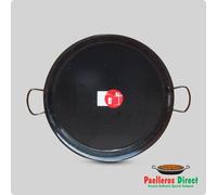 55cm Authentic Spanish Enamelled Steel Paella Pan