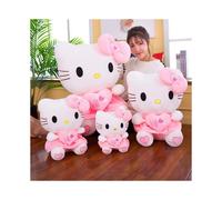 (55cm) Pink Love Giant Huge Stuffed Doll Hello Kitty Toy