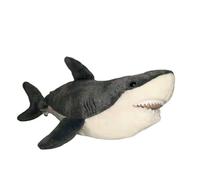 55cm Simulation Ocean World Great White Shark Plush Toy Soft And Cute 's Early Education Gift Home Furnishings