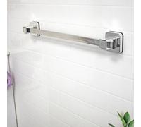 55Cm Single Towel Rail Pushloc Suction Rack Holder Wall Mounted