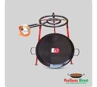 Vaello Campos La Valenciana 55cm Enamelled Steel Paella Pan