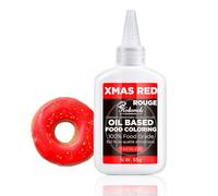 55g Oil Based Food Coloring Liquid - Vibrant Red Velvet, Baking Essential, Fat Soluble Food Grade & Flavorless, Concentrated Food Colour for Cakes, DIY Baking, Chocolate, Candy Melts, Fondant, Cookies