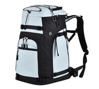 55L-70L Expandable Ski Boot Bag - Waterproof, Durable with Helmet Compartment - Ideal for Ski & Snowboard Gear - Men & Women