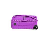 55L Rolling Duffle Bag with Wheels and Handle - Large Duffle Bag for Travel, Check In Luggage with Wheel, Rolling Suitcase, Travel Luggage, Suitcases with Wheels, Electric Purple, 55L, Rolling