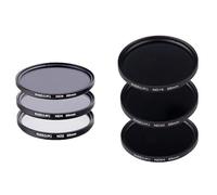 55mm Diameter Camera Neutral Density Filters ND Filter Bundle ND2 ND4 ND8 ND16 ND32 ND64 For Sony NEX-3, NEX-5, NEX-5R, NEX-5T Camera With Sony E 11mm f/1.8 Lens
