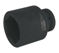 55mm Forged Deep Impact Socket - 1 Inch Sq Drive - Chromoly Wrench Socket