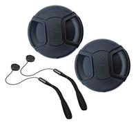 55mm Lens Cap Cover for Nikon AF-P(Not AF-S) DX Nikkor 18-55mm f/3.5-5.6G VR,Compatible with Sony FE 28-70mm f/3.5-5.6 OSS,Compatible with Canon EF-M 11-22mm f/4-5.6 is STM Lens 55mm Filter Thread[2 P