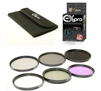55MM Lens Filter Accessory Kit UV CPL FLD Filter Set and ND Filter Set