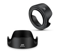 55mm Lens Hood, JJC Universal Tulip Flower Metal Lens Hood Compatible with Sony E 18-135mm F/3.5-5.6 OSS, Canon EF-M 18-150mm F/3.5-6.3 IS STM, RF-S 18-150mm F/3.5-6.3 IS STM, Replacement of EW-60F