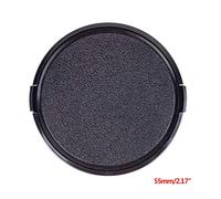 55MM Sides Pinch Front Lens Cap/Cover Compatible For All DSLR Lenses Camera Hood Rear Body Hot Shoe Protector Bundle Front Body Rear Camera Set Screw Mount Webcam Shutter Hood