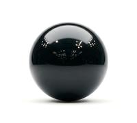 55mm Trackball Ball, High-Gloss Precision Compatible with Kensington SlimBlade Pro, Expert Mouse Wired & Wireless, Nulea M512, Sanwa MA-TB38, and Ploopy Adept - Black, Red, Green, Purple (Black)