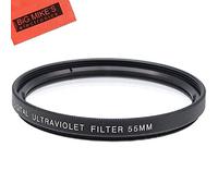 55mm UV Filter for Sony Alpha a7, Alpha a7 II, Alpha a7 III Camera with 28-70mm Lens, a6600 Camera with 18-135mm Lens