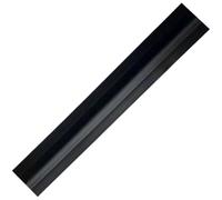 55mm Wide Flat Floor Power Cord Protector, Anti-trip, High Pressure-resistant Cable Cavity, Suitable For Surfaces Such As Tiles, Walls, Glass(Black,10m)