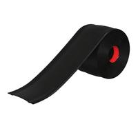 55mm Wide Flat Self-adhesive Cable Cavity, Warehouse, Factory, Shopping Mall Floor Power Cord Protector, Flexibility And Pressure Resistance(Black,5m)