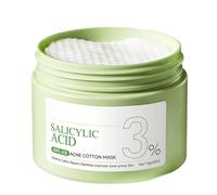 55pcs 3% Salicylic Acid Face Pads - Exfoliating Face Cleansing Pads - Remove Acne,Reduce Blackhead Toner Facial Wipes - Oil Control,Shrink Pores Facial Exfoliating Pad (110g)