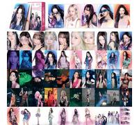 55pcs Aespa Photocards Armageddon Cards New Album Cards Mini Merch Photo Cards Aespa Poster Lomo Cards Gift for Fans