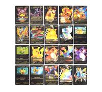 (55PCS Black) 55Pcs For Pokemon Card Mint Vmax GX Charizard Collection Boxes