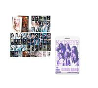 55PCS Kats-eye Photocards with Card Holder Set for Fans Girls Kpop Gift B | Lomo Cards with Card Case Fans Gift for Boys Girls Home Party Decor Kpop Merch Perfect for Displaying
