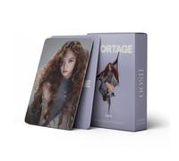 55pcs Kpop Cards Jisoo Solo Loving Photocards Loving Photocards Jisoo Love New Album Cards Jisoo Mini Merch Photocards Set Kpop Greeting Card Postcards for Fans