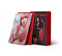 55pcs LISA Photo Cards Alter Ego Mini Merch Cards Set New Song Collection Photocards Poster Carte