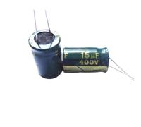 55pcs/lot 15UF high frequency low impedance 400V15UF aluminum electrolytic capacitor size 10 * 17 S112 20% EKFBQBGW