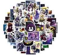 55pcs Murder Drones Stickers, Vinyl Waterproof Cool Gaming Decals for Laptop Water Bottles Skateboard Guitar Cartoon Sticker