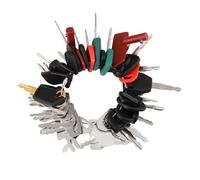 55pcs Plant Key Set, Universal Plant Dumper Machine Ignition Switch, Replacement Ignition Key Set, Spare Master Keys for Agricultural, Excavator, Machinery, Dump Trucks, Tractors