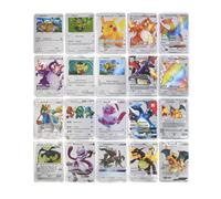 (55PCS Silver) 55Pcs For Pokemon Card Mint Vmax GX Charizard Collection Boxes