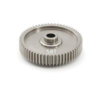 55T 58T 61T High Speed Spur Gear 51004 53665 For TAMIYA TT01 TT-01 1/10 RC Car Upgrade Parts Accessories(58T)