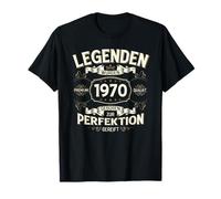 55th Birthday Gift Vintage 1970 55 Deco Legend Funny T-Shirt