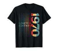 55th Birthday Man Woman 55 Years 1970 Decoration Fun T-Shirt