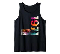 55th Birthday Man Woman 55 Years 1971 Decoration Fun Tank Top