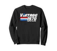 55th Birthday Men Vintage 1970 Cool Dad 55 yr Old for Him Sweatshirt