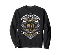 55th Birthday Women 55 Years old Men Born 1971 55 Birthday Sweatshirt