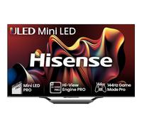 Hisense 55U7NQTUK TV 139.7 cm (55") 4K Ultra HD Smart TV Wi-Fi Black, Grey 1500 cd/m²