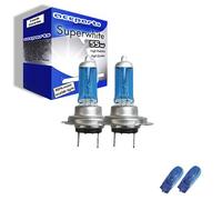 55w Super White Xenon High-Main-Full beam upgrade HeadLight Bulbs BMW 1 SERIES E81 E87 116i 09.04->