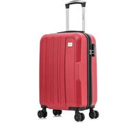 55x35x20 Cabin Suitcase Carry on Suitcase Hard Shell Hand Luggage Cabin Bag Case Approved For Ryanair EasyJet 2 Small Fits 8kg 10kg 35 Litre Capacity + 3 Digit Lock + Telescopic Handle Cabin Luggage