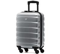 Flight Knight Lightweight 4 Wheel ABS Hard Case Suitcases Cabin Carry On Hand Luggage Approved for Over 100 Airlines Including easyJet, British Airways, RyanAir, Virgin Atlantic, Emirates & Many More
