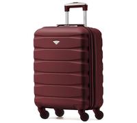 Flight Knight 55x40x20 Ryanair Priority Cabin Suitcase, Also for EasyJet, Jet2, Lightweight,ABS Hard Shell, Durable 4-Wheel Cabin Case, Carry-On Size 10kg Hand Luggage, Travel Bag- 55 x 40 x 20