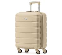 Flight Knight Lightweight 4 Wheel ABS Hard Case Suitcases Cabin Carry On Hand Luggage Approved for Over 60 Airlines Including easyJet, Jet2 & Maximum Size for Ryanair (Priority) 55x40x20cm