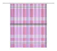 56.30x70.87Inch(143x180cm)Opaque Privacy Curtain, Use Alone Or with Clear Shower Curtain - Weighted Hem, Water-Resistant - Shower Curtain Liner, Bathroom Curtains, Bathroom CurtainStrawberry Milk Choc