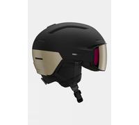 56/59 Salomon Driver Prime Sigma Plus Snow Helmet Black Size M