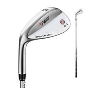 56/60 Degree Golf Club Wedge for Left-Handed Men Women Golfers, Golf Sand Wedge with Stainless Steel Shaft and Head (Left,56D,Silver)
